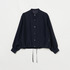 SHEER STRIPE DRAWSTRING SHIRT 詳細画像