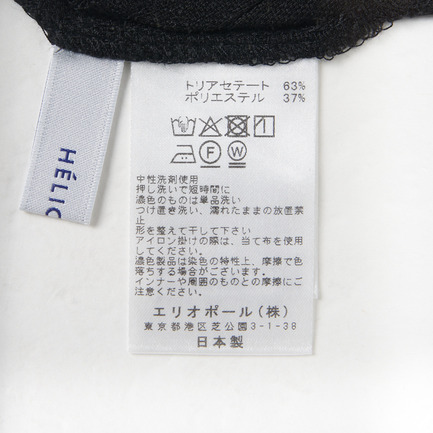 FAUX LINEN V NECK DRESS 詳細画像 ブラック 7