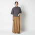 CUPRO MAXI FLARE SKIRT 詳細画像