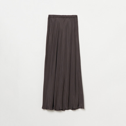 CUPRO MAXI FLARE SKIRT