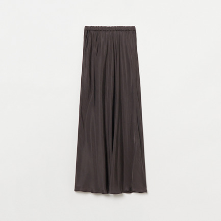 CUPRO MAXI FLARE SKIRT 詳細画像 チャコールグレー 1