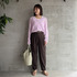 DRY TOUCH WIDW TAPERED PANTS 詳細画像