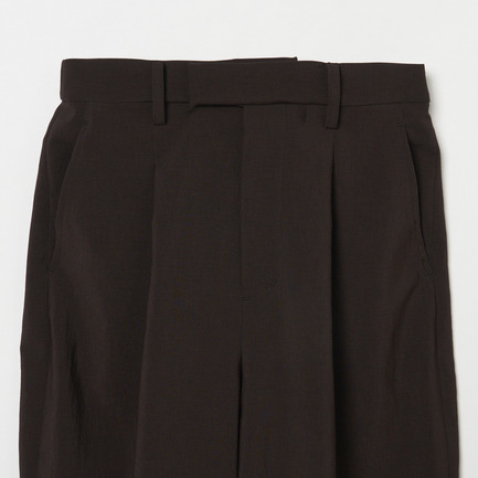 DRY TOUCH WIDW TAPERED PANTS 詳細画像 ダークブラウン 3