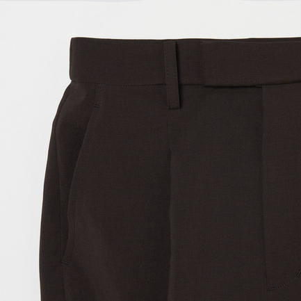 DRY TOUCH WIDW TAPERED PANTS 詳細画像 ダークブラウン 4