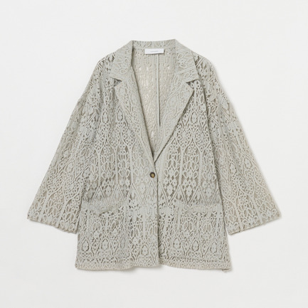 LACE JACKET SHIRT 詳細画像 ライトグリーン 1