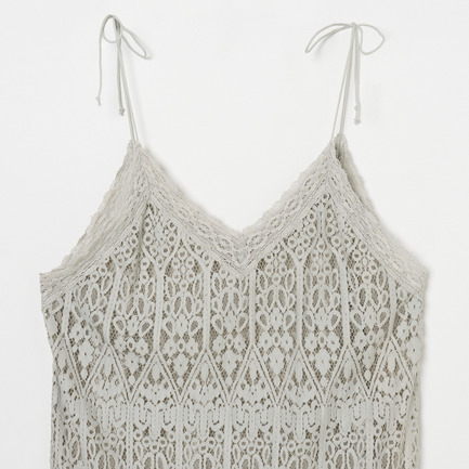 LACE CAMI DRESS 詳細画像 ライトグリーン 3