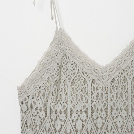 LACE CAMI DRESS 詳細画像 ライトグリーン 4