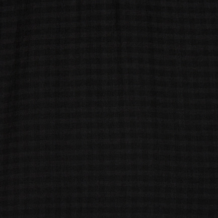 COTTON SHADOW CHECK DRESS 詳細画像 ブラック 5