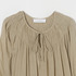 COTTON GAUZE GATHER DRESS 詳細画像