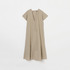 COTTON LINEN VBACK DRESS 詳細画像