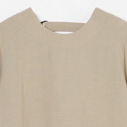 COTTON LINEN VBACK DRESS 詳細画像 オレンジ系 2