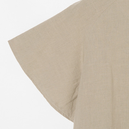 COTTON LINEN VBACK DRESS 詳細画像 オレンジ系 4