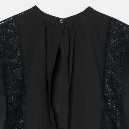 MANNY LACE BLOUSE 詳細画像 ブラック 3