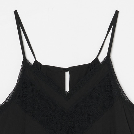 MANNY LACE CAMI DRESS 詳細画像 ブラック 2