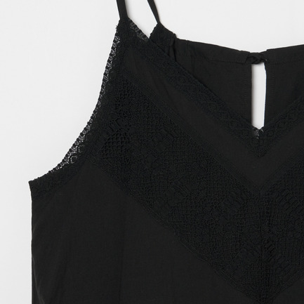 MANNY LACE CAMI DRESS 詳細画像 ブラック 4