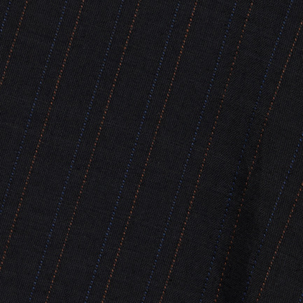 STRIPE STITCH V NECK DRESS 詳細画像 ブラック 5