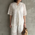 COTTON LACE BUTTON SHIRT 詳細画像