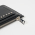 ZIP CARD HOLDER WITH STUDS BLK 詳細画像