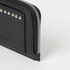 ZIP CARD HOLDER WITH STUDS BLK 詳細画像