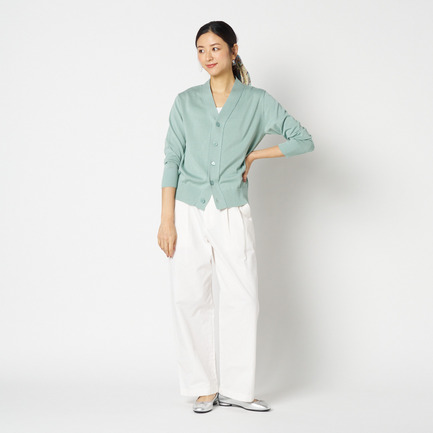 HENRI (V CARDIGAN) 詳細画像 ライトグリーン 6