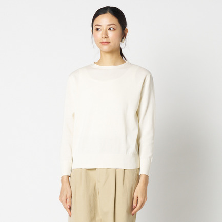 TOMAS (CREW NECK) 詳細画像 アイボリー 1