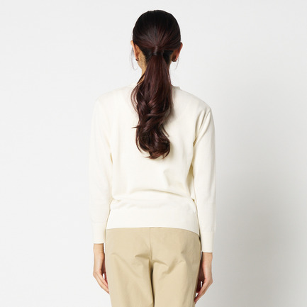 TOMAS (CREW NECK) 詳細画像 アイボリー 3