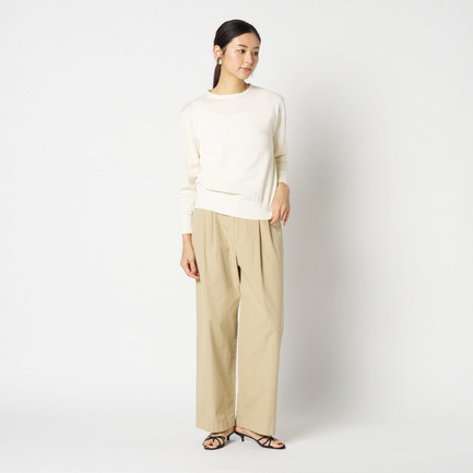 TOMAS (CREW NECK) 詳細画像 アイボリー 5