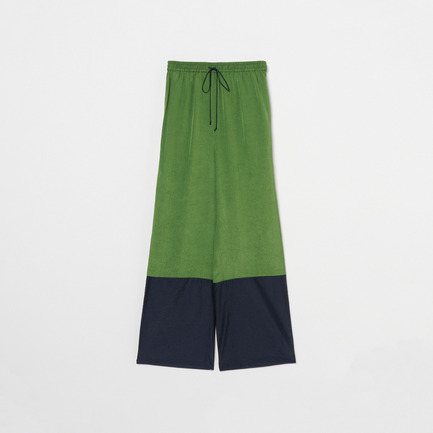WRINKLES PANELED PANTS