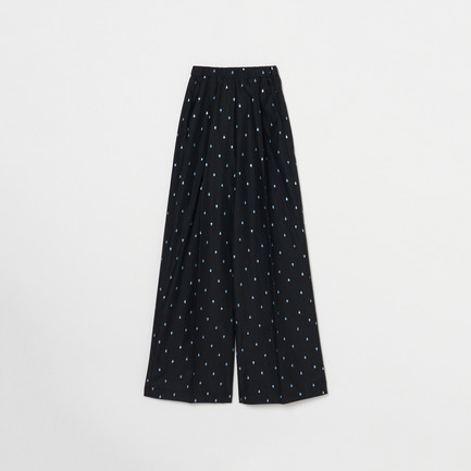 RUFFLE CHIFFON PANTS