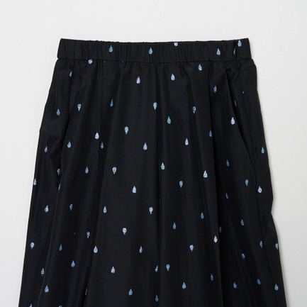 RUFFLE CHIFFON PANTS 詳細画像 ブラック 3