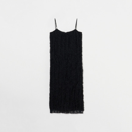 RUFFLE CHIFFON CAMI DRESS