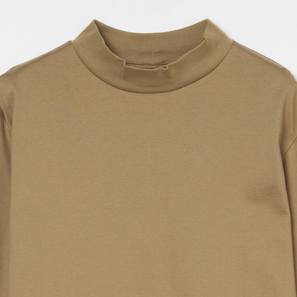 SUVIN 28 JERSEY MOCK NECK 詳細画像 ベージュ 3