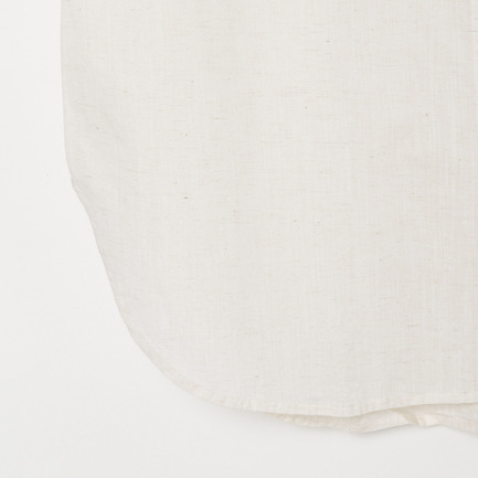 COTTON LINEN SHIRT 詳細画像 アイボリー 4
