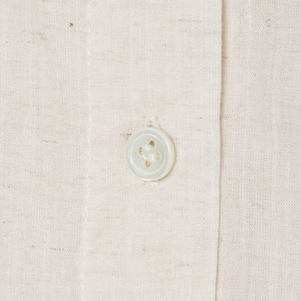 COTTON LINEN SHIRT 詳細画像 アイボリー 5