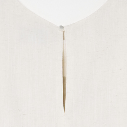 COTTON LINEN DRESS 詳細画像 アイボリー 5