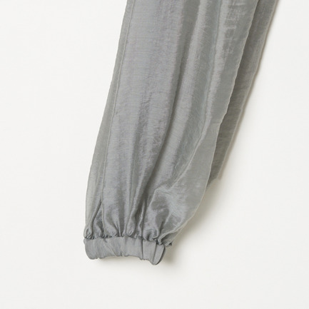 SHINY ZIP UP HOODY 詳細画像 ライトグレー 3