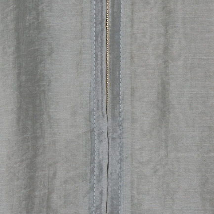 SHINY ZIP UP HOODY 詳細画像 ライトグレー 5