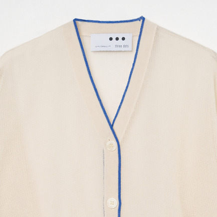 ALORA SHEER CARDIGAN 詳細画像 アイボリー 2