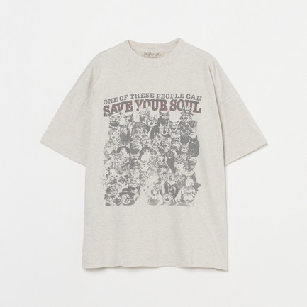 HARD SP加工20/-天竺BIG T-SHIRT