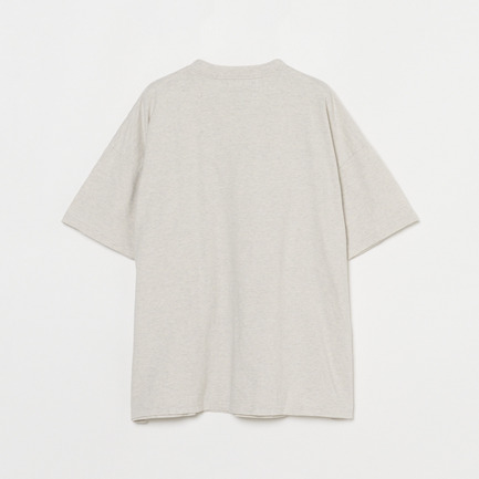 HARD SP加工20/-天竺BIG T-SHIRT 詳細画像 アイボリー 1