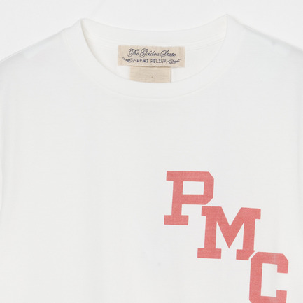 LW加工 RMC PRINT TEE 詳細画像 アイボリー 2