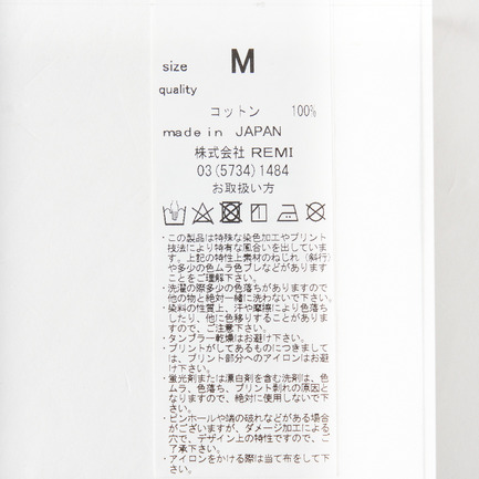 PRINT T-SHIRT 詳細画像 ピンク系 7