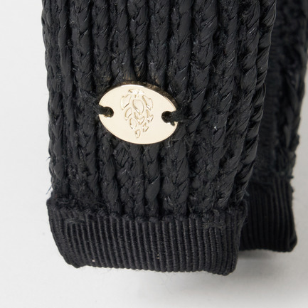 RAFFIA BRAID HEADBAND 詳細画像 チャコール 5