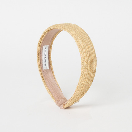 RAFFIA BRAID HEADBAND