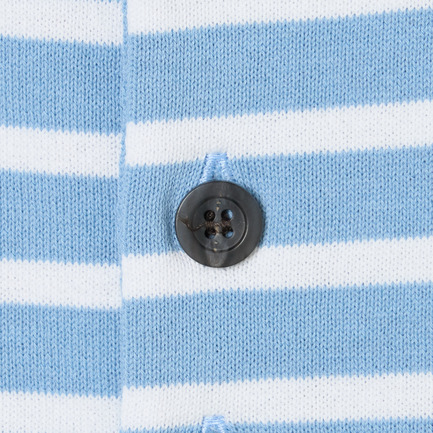 Cool touch stripe vest CD 詳細画像 スカイブルー 6