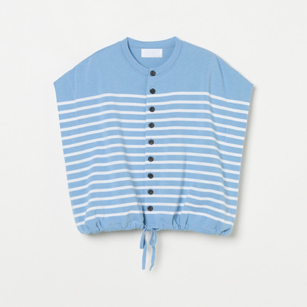 Cool touch stripe vest CD 詳細画像 スカイブルー 8