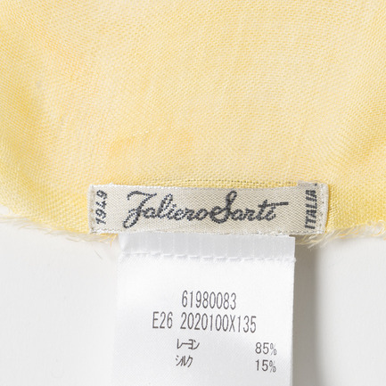 TOBIETTINO STOLE 詳細画像 イエロー 4