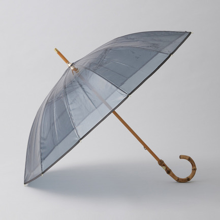 CLEAR UMBRELLA BAMBOO