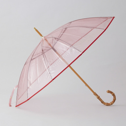 CLEAR UMBRELLA BAMBOO