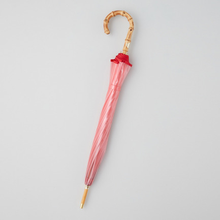 CLEAR UMBRELLA BAMBOO 詳細画像 レッド 1